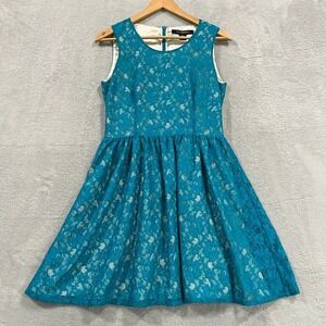 French Connection Mini Dress Womens‎ 8 Lace Short Boho Wedding Party Elegant